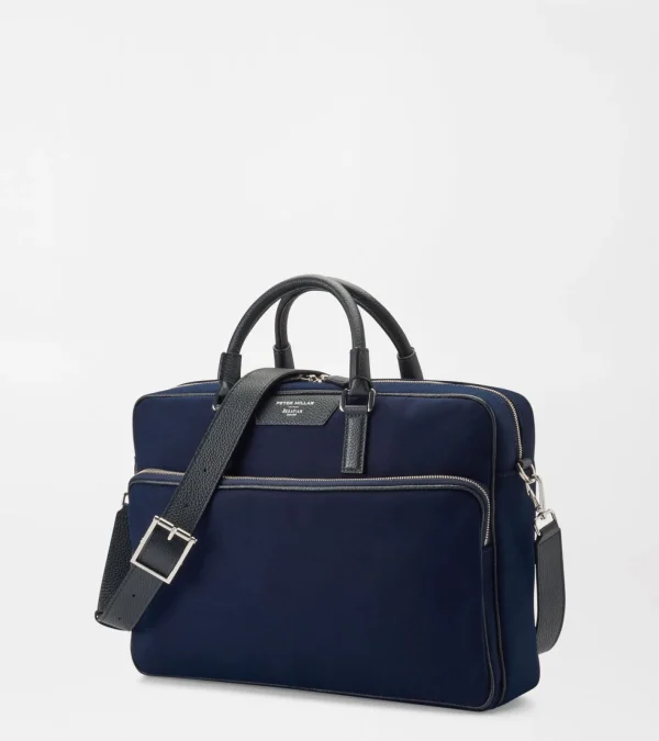 For The Course-Peter Millar For The Course X Serapian Briefcase