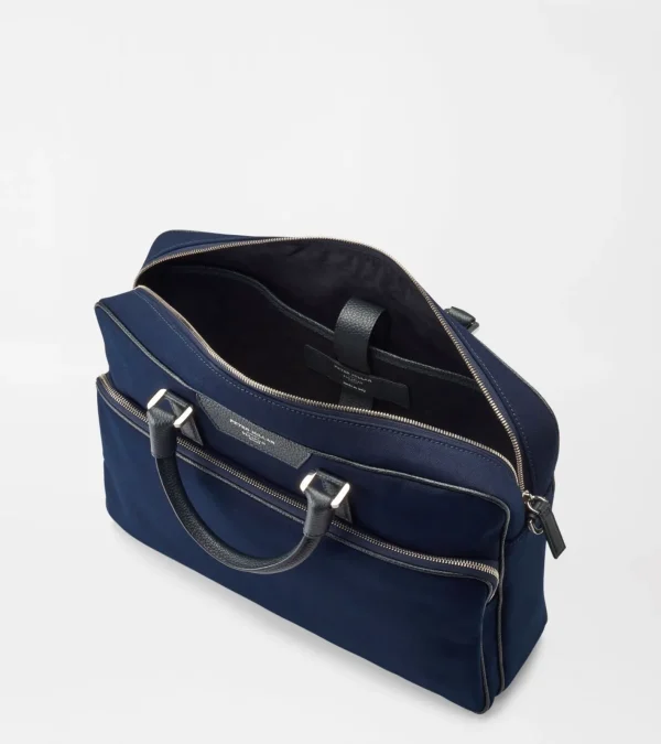 For The Course-Peter Millar For The Course X Serapian Briefcase