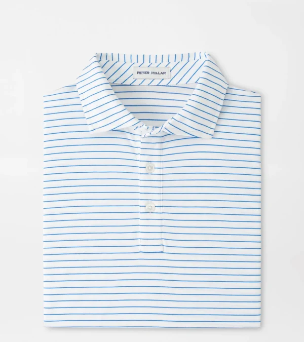 Coastal Adventure | Mountain Getaway | Polos-Peter Millar Coastal Adventure | Mountain Getaway | Polos Pilot Mill Cedar Stripe Short-Sleeve Polo