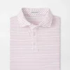 Coastal Adventure | Polos-Peter Millar Coastal Adventure | Polos Pilot Mill Cedar Stripe Short-Sleeve Polo