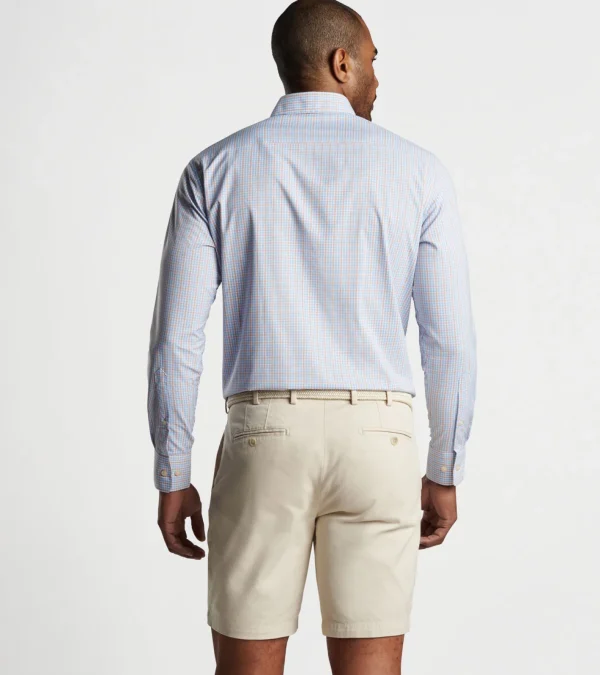 Coastal Adventure-Peter Millar Coastal Adventure Polk Performance Twill Sport Shirt