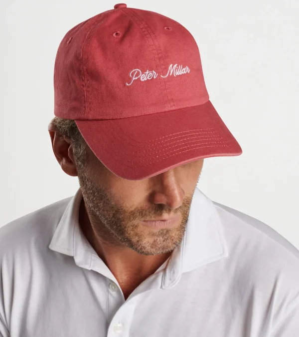 U.S. Open Women's | Crown | Travel Well-Peter Millar U.S. Open Women's | Crown | Travel Well Raleigh Embroidered Script Hat