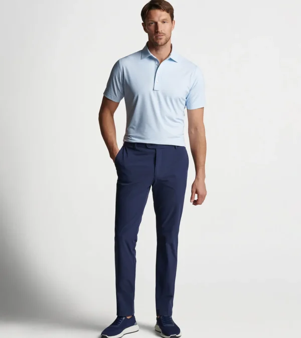 Polos-Peter Millar Polos Ross Performance Jersey Polo