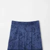 Crown-Peter Millar Crown Sally Tonal Floral Trim Skort