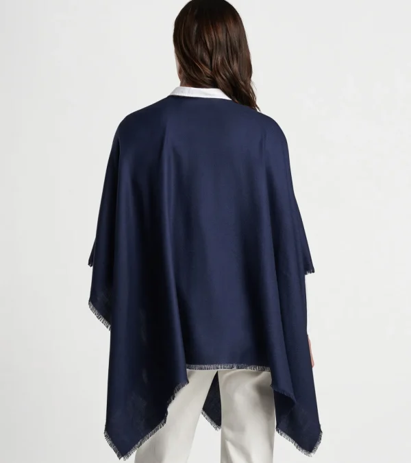 U.S. Open Collection-Peter Millar U.S. Open Collection Silk Cashmere Cape