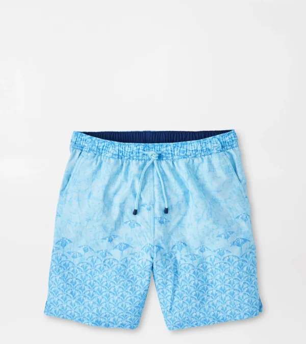 T-Shirts-Peter Millar T-Shirts Stingray Scatter Swim Trunk