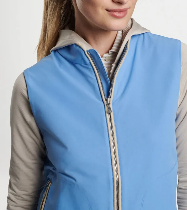 Crown-Peter Millar Crown Surge Full-Zip Vest