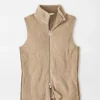 U.S. Open Collection-Peter Millar U.S. Open Collection Tatjana Mixed Media Vest