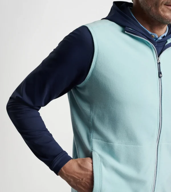 Travel Well | Coastal Adventure | Jackets & Coats-Peter Millar Travel Well | Coastal Adventure | Jackets & Coats Thermal Flow Micro Fleece Vest