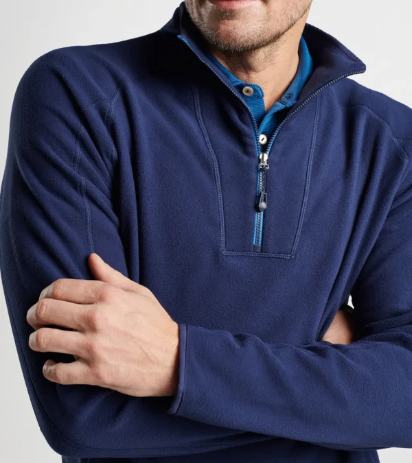 Polos | Coastal Adventure | U.S. Open Collection | Sweaters | Travel Well-Peter Millar Polos | Coastal Adventure | U.S. Open Collection | Sweaters | Travel Well Thermal Flow Micro Fleece Half-Zip