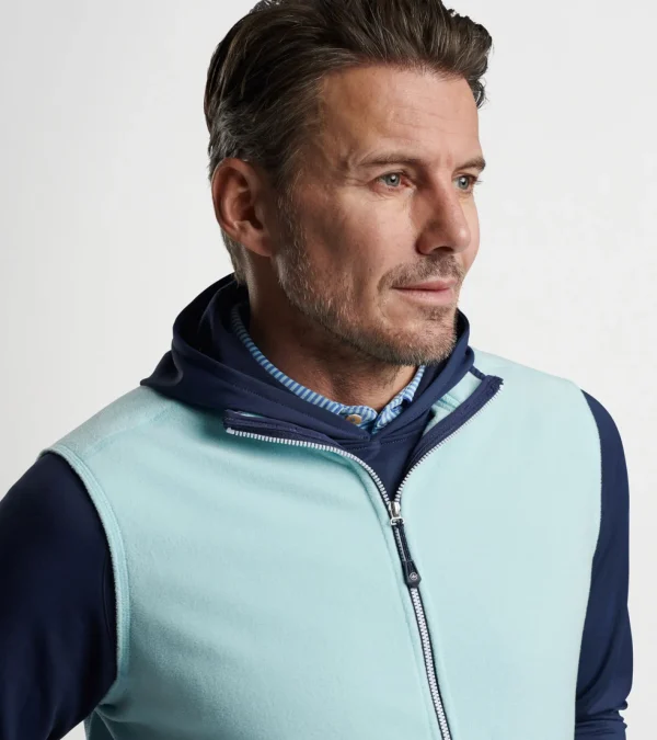 Travel Well | Coastal Adventure | Jackets & Coats-Peter Millar Travel Well | Coastal Adventure | Jackets & Coats Thermal Flow Micro Fleece Vest