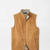 Jackets & Coats-Peter Millar Jackets & Coats Vista Suede Vest