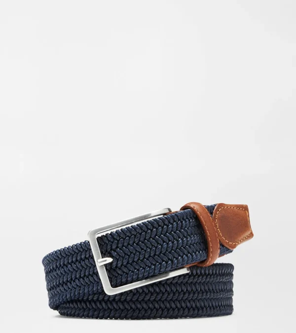 Coastal Adventure | Mountain Getaway-Peter Millar Coastal Adventure | Mountain Getaway Waxed Braided Belt