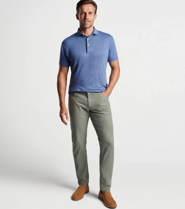 Travel Well | Bottoms | T-Shirts-Peter Millar Travel Well | Bottoms | T-Shirts Wayfare Five-Pocket Pant