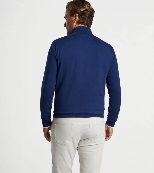 Sport Shirts-Peter Millar Sport Shirts Whitaker Quarter-Zip Sweater