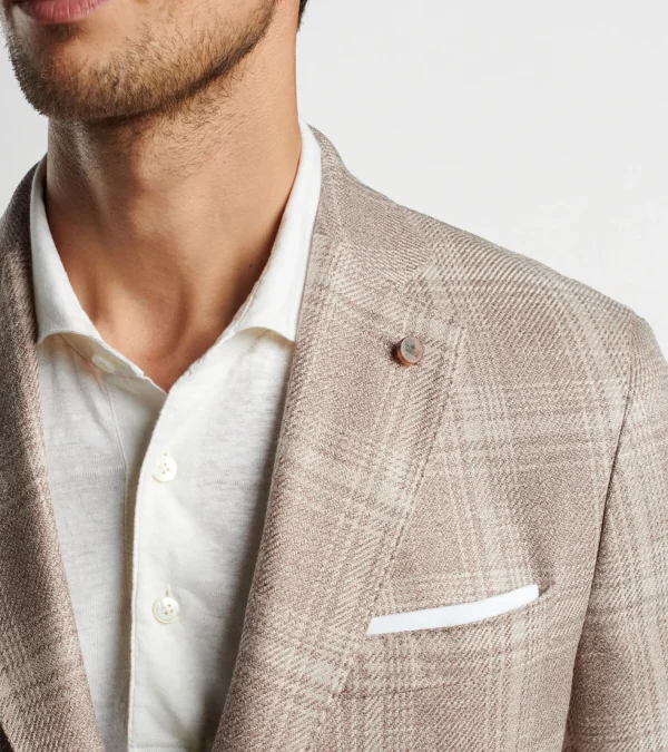 For The Course-Peter Millar For The Course Willard Plaid Soft Jacket