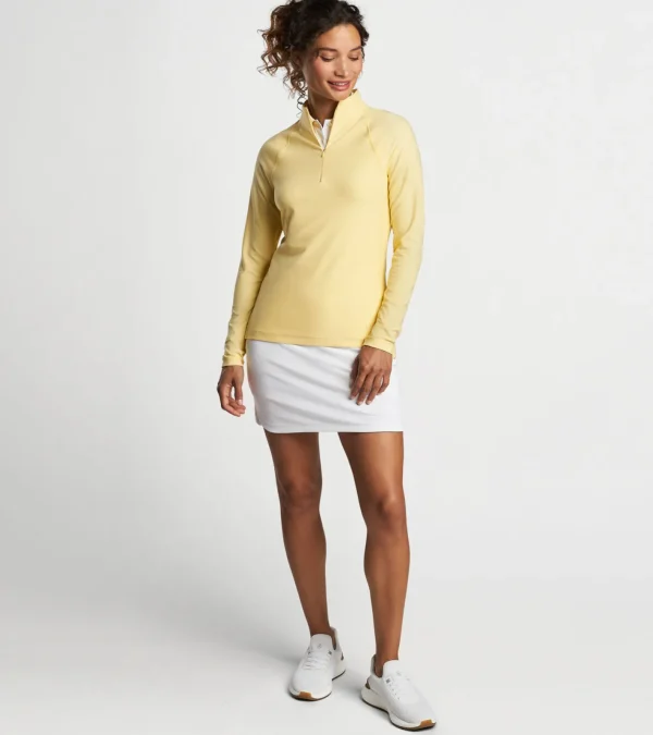 Polos & Shirts | Crown | Sweaters-Peter Millar Polos & Shirts | Crown | Sweaters Women's Mélange Raglan-Sleeve Perth Layer